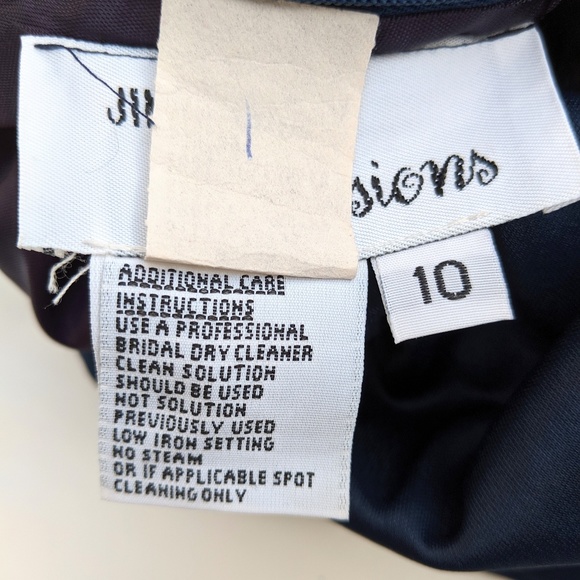 Jim Hjelm Occasions Dresses Jim Hjelm Occasions Dress Blue Formal